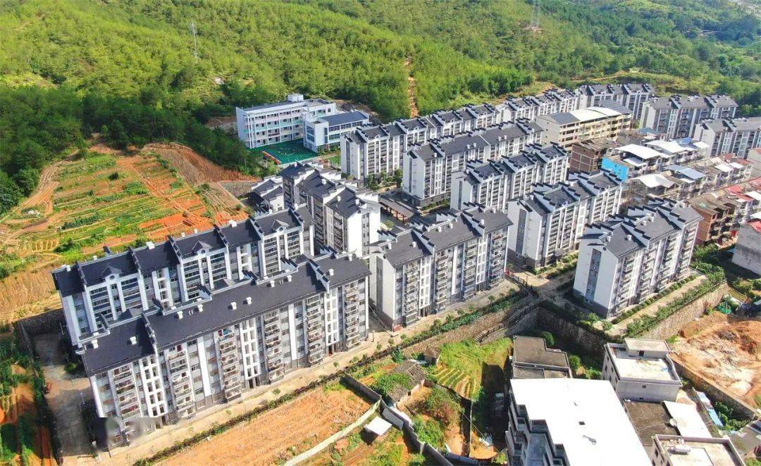 长汀南站幸福小区全景