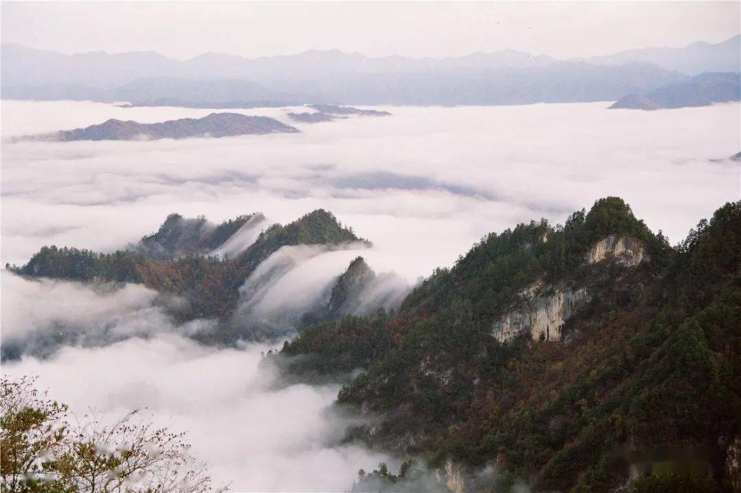 秋赏自然美景,美在木王山