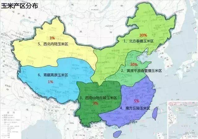 中国农业地理地图,你了解吗?