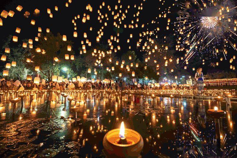 【走进泰国】世界上最浪漫的节日-泰国水灯节