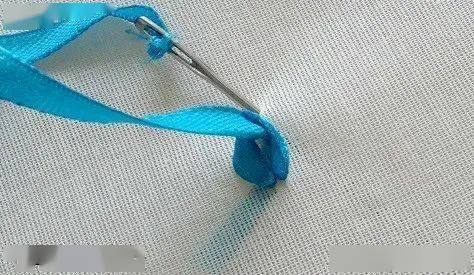 教程|丝带绣 | 奥斯汀玫瑰的绣法教程！（附:13种丝带、7种入门针法详细教程）