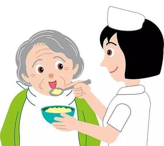 如何帮助老年人进食?