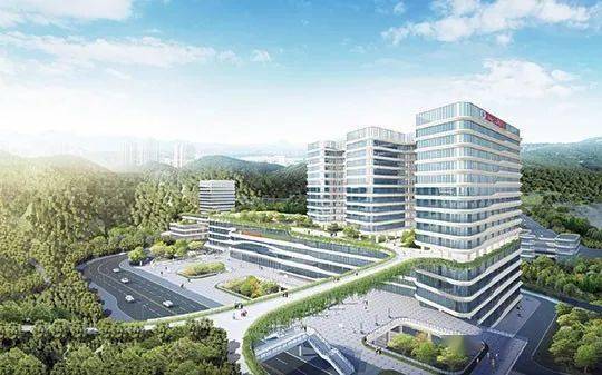 98亿元 设置1200张床位 重庆市第五人民医院迁建项目效果图 重庆市第