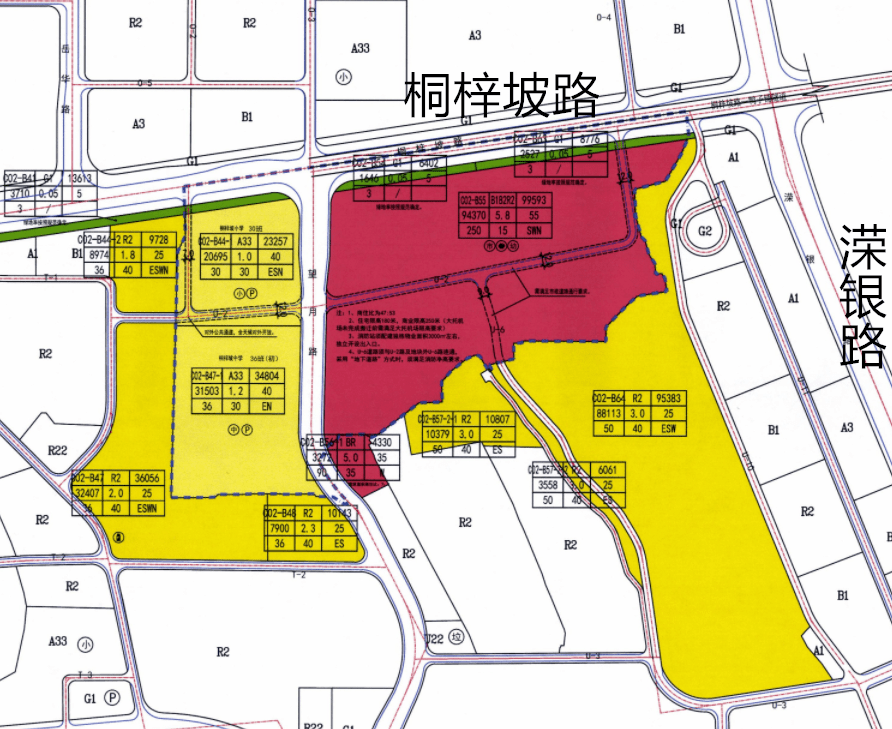 250米控高桐梓坡商业综合体项目用地公示