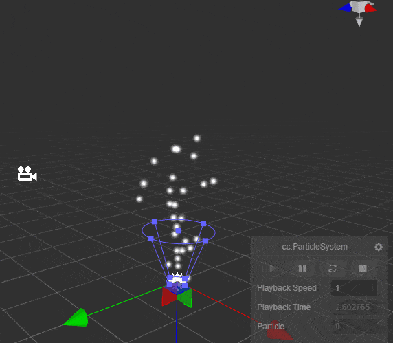 cocoscreator3d粒子系统初战不要钱的酷炫火焰拿走不谢