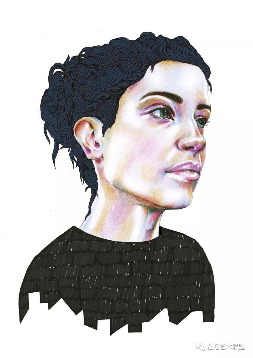 辅导|时装画探索 | Aysha Miah-Edwards不喜欢“美人”，只喜欢“怪人”