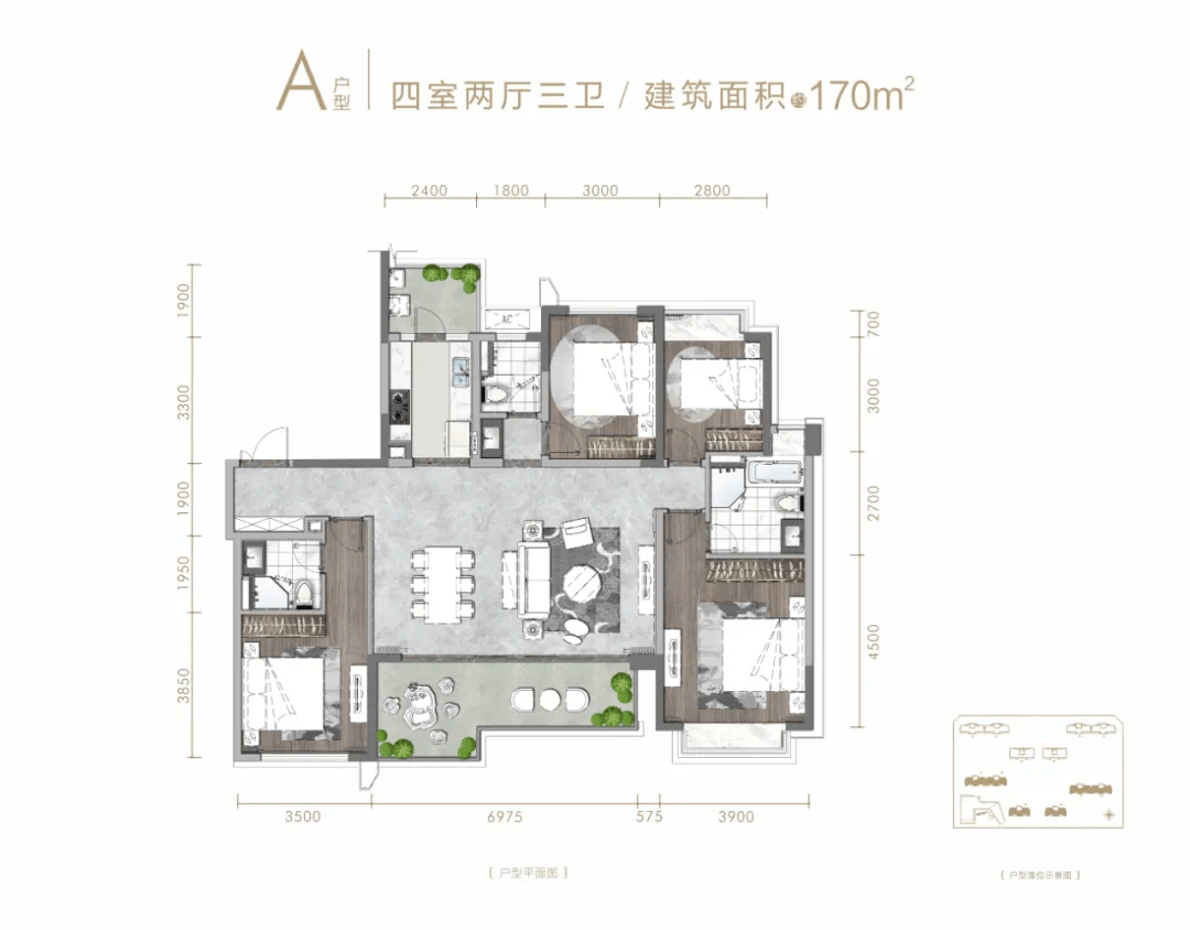 10个月才总共放出了5个项目,810套房源,其中北辰朗诗南门绿郡还是别墅