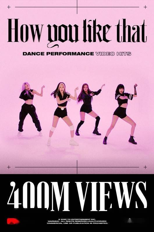 星闻blackpink新曲howyoulikethat舞蹈视频点击量突破4亿