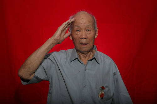 部队|志愿军老战士朱法印：“心里没有怕，只想着消灭敌人”