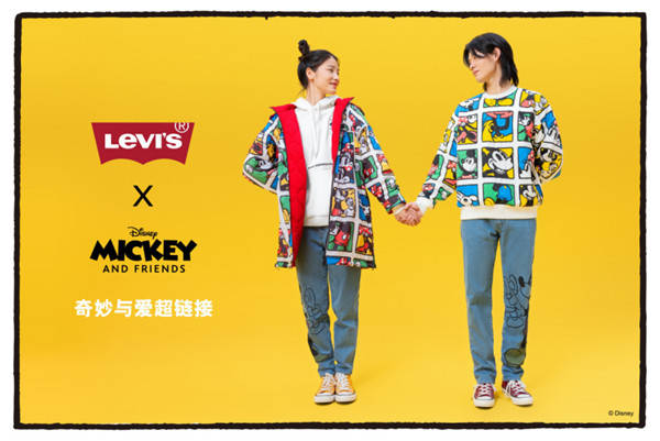 &amp|奇妙与爱超链接——LEVI’S? x DISNEY? MICKEY & FRIENDS 联名系列