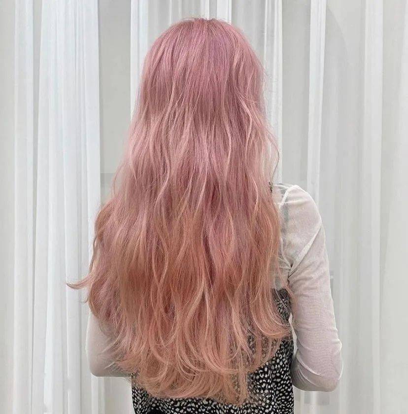 梦幻|发色分享|酷中带甜人间芭比，梦幻又魅惑的浪漫粉，绝美！！