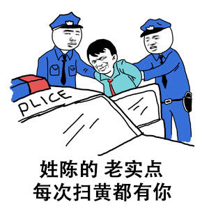 表情包 | 老实点,每次扫黄都有你