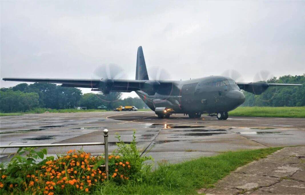 孟加拉国空军装备的c-130运输机