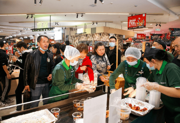 京东七鲜超市华中首店落户武汉生鲜品类占比65