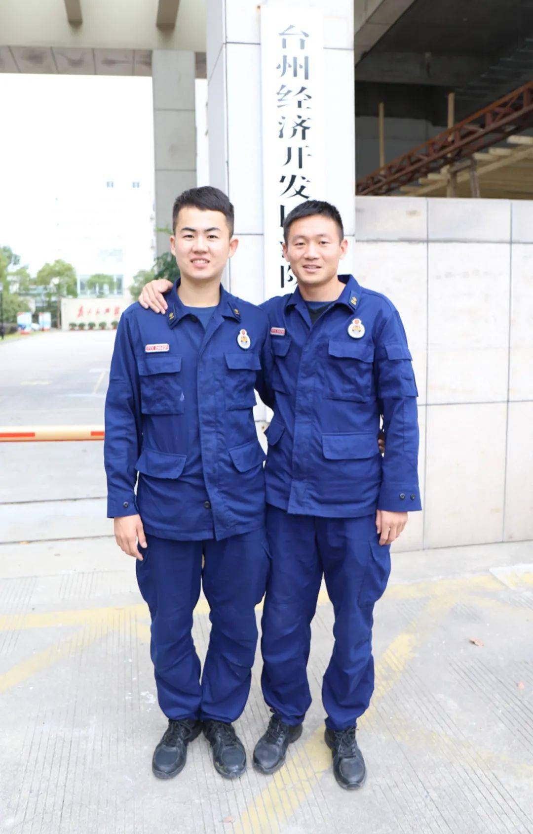 荣归故里,砥砺前行—台州湾新区消防救援大队欢送"团圆计划"首个