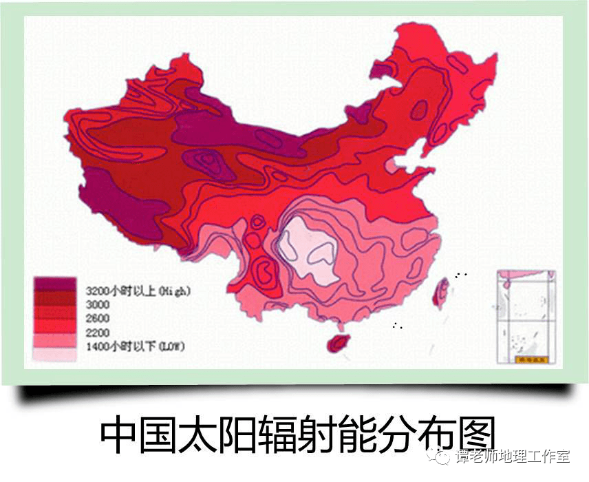 太阳辐射影响人口分布吗_世界年太阳辐射量分布