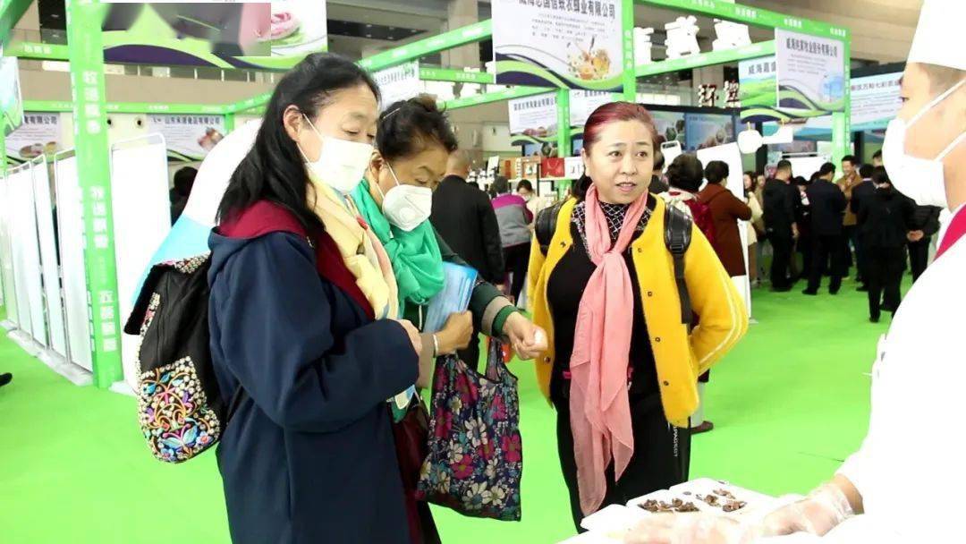 青海门源特产展销亮相威海第四届知名农产品展