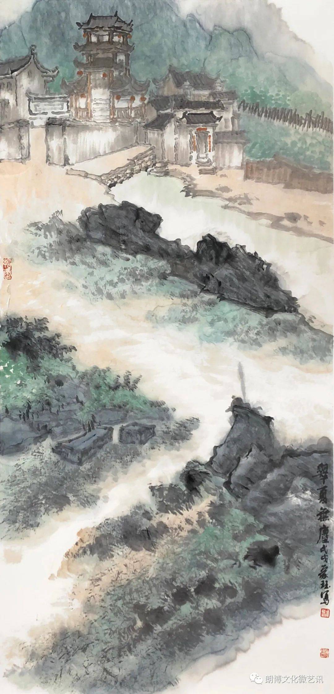 展讯念兹在兹徐家珏山水画里的乡土情怀