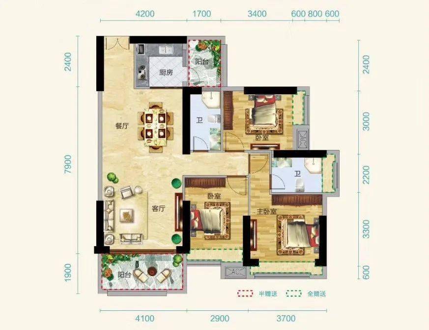 走货怀集某盘打广告住宅总价16万起月供600