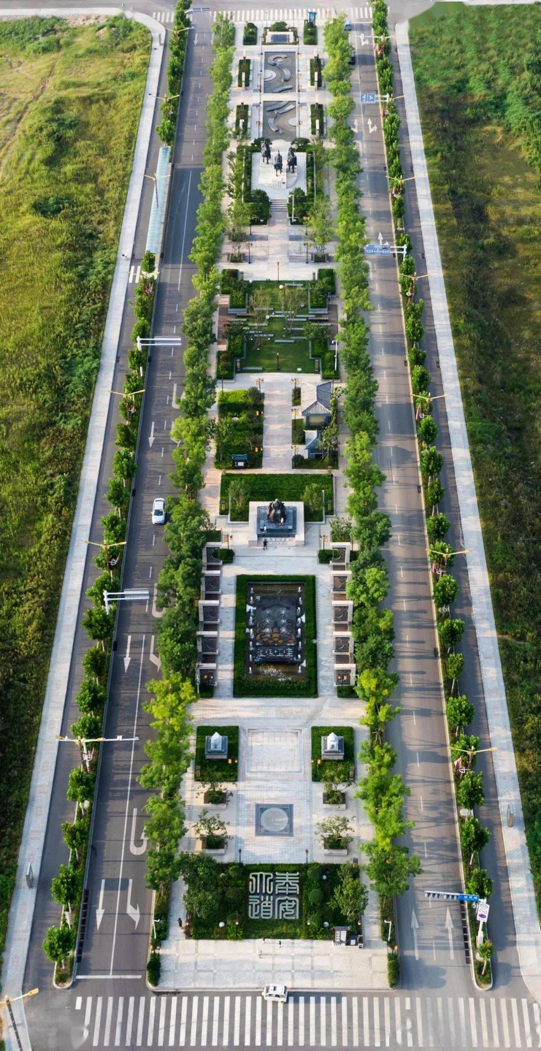 封禅记泰安大道景观设计