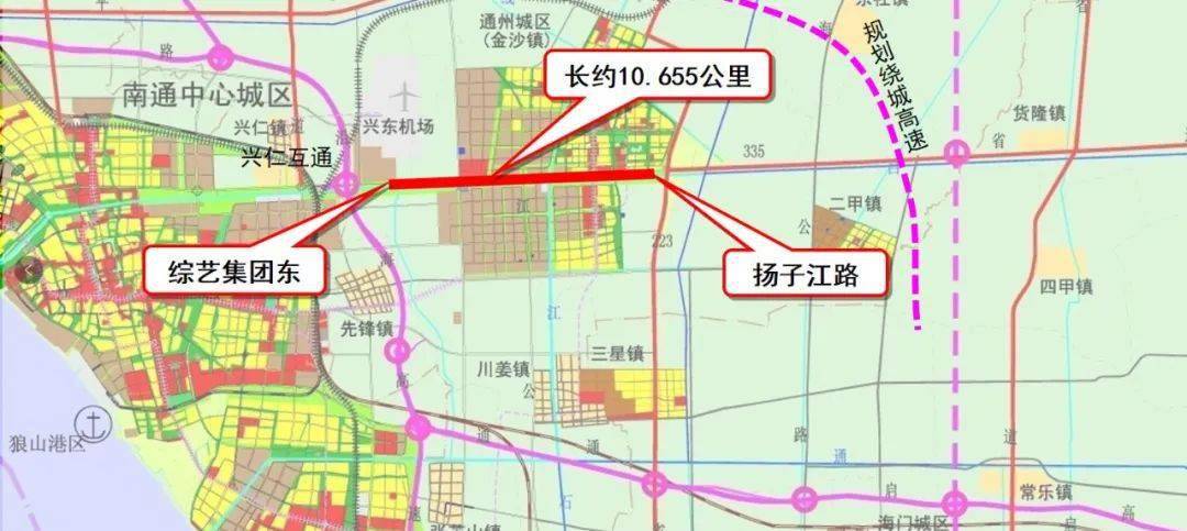 【江海品味】通州的高架再次大规模扩展,12月份进场,工期约24个月!