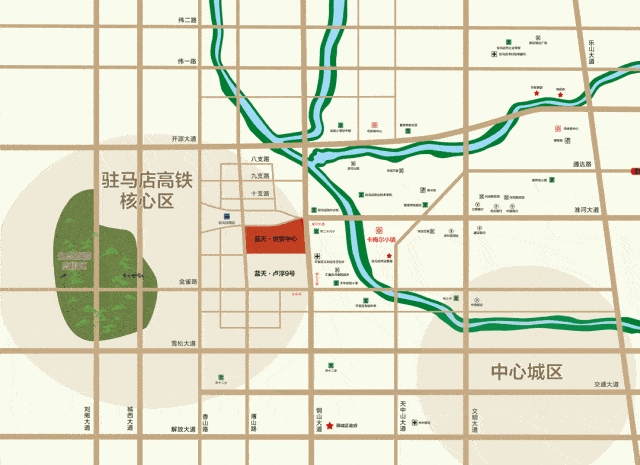 【环球港来了】蓝天集团联合月星集团正式签约天中环球港!