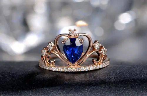 蓝色|这个色系的珠宝，高级温和又迷人，每一种都是美哭的节奏！