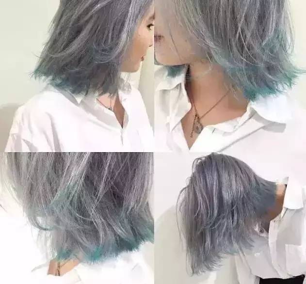 发型|最流行的“裙摆染”发型，美到你了吗？