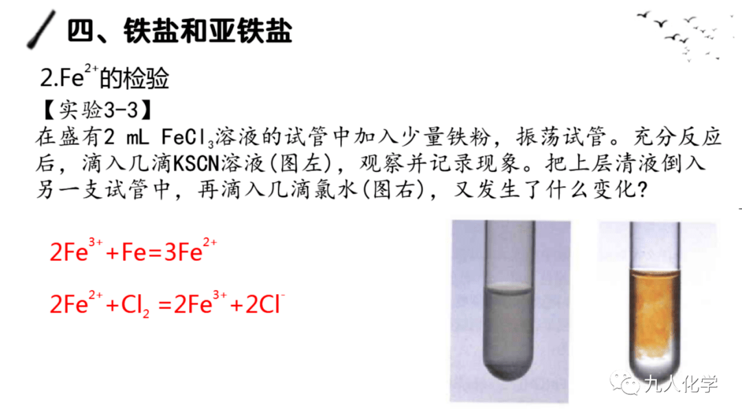 【高一新教材】3.1铁及其化合物