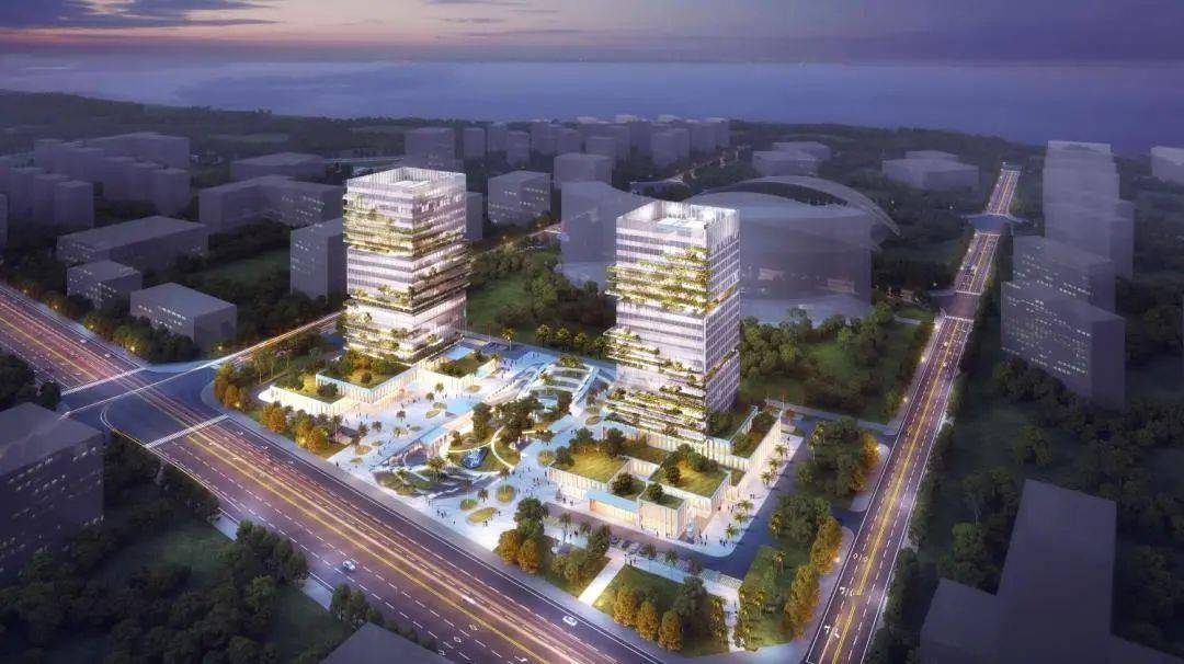 中国能建葛洲坝集团海南洋浦国际航运中心大厦项目开工