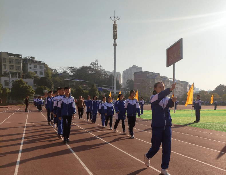 桂阳一中第46届田径运动会开幕!