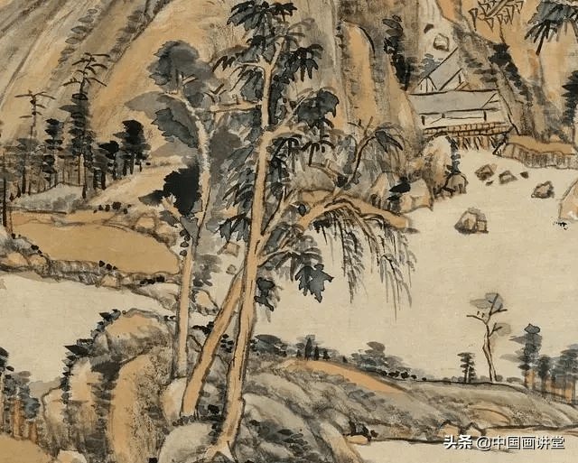 清王原祁《仿大痴山水图》