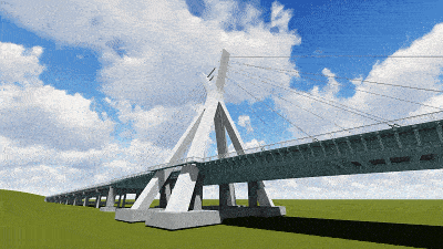 今日通车!_渭河大桥