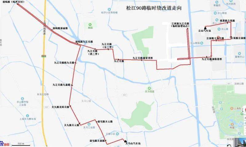 九江公路施工,松江90路将临时绕改道_手机搜狐网