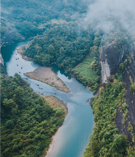 喜迎旅发俯瞰武夷带你飞天看武夷山全景