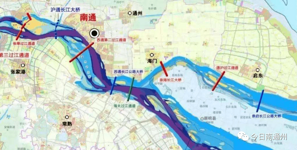海太过江通道终于来了!全长约58km,有望2022年开工