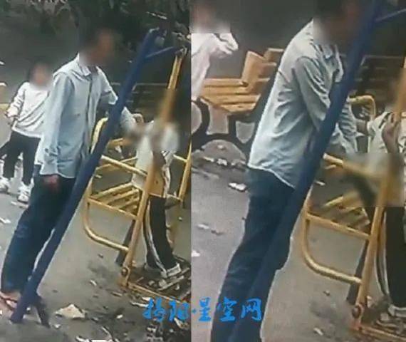 禽兽!潮汕某中学门口变态男猥亵女学生,多次抚摸私密部位