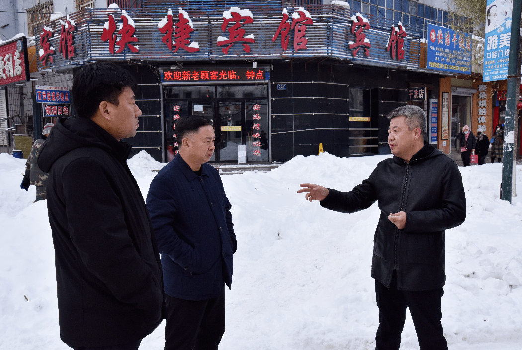 【密山新闻】市领导检查指导清运冰雪工作_陶然