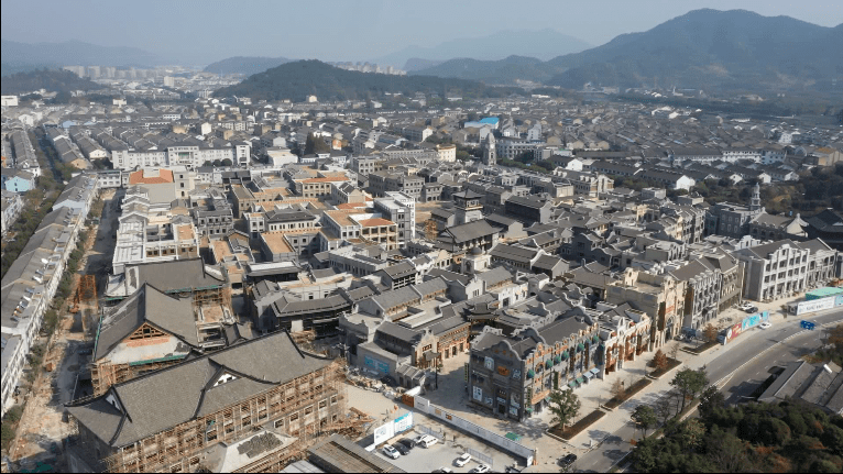 景区化建设的沉浸式,体验式,互动式大型文化旅游项目,溪口民国风情街