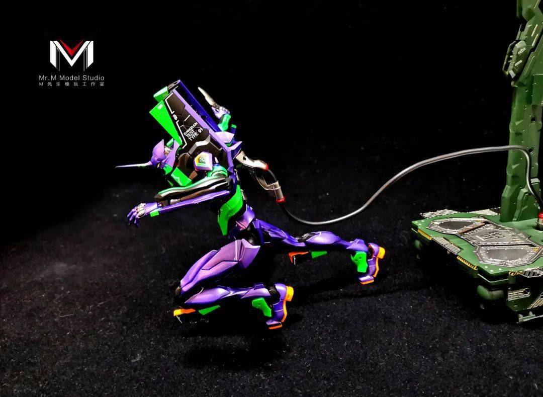 rg eva初号机金属色涂装分享