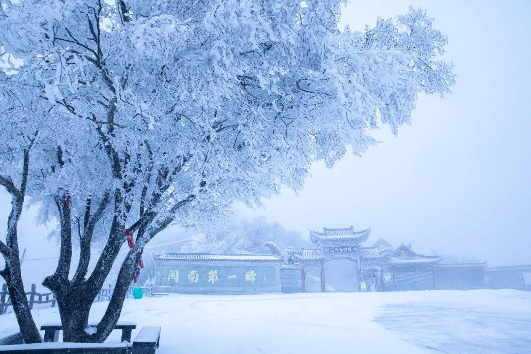 【i生活】安康擂鼓台雪景!美到窒息!