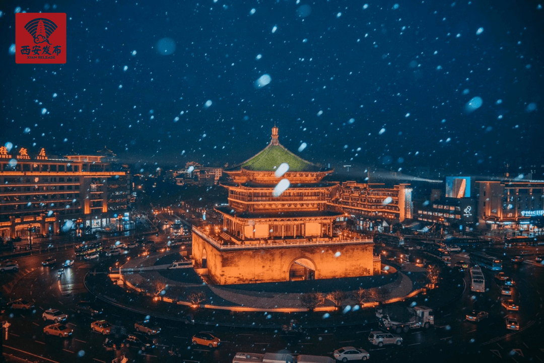 西安绝美雪景大片,爱了!