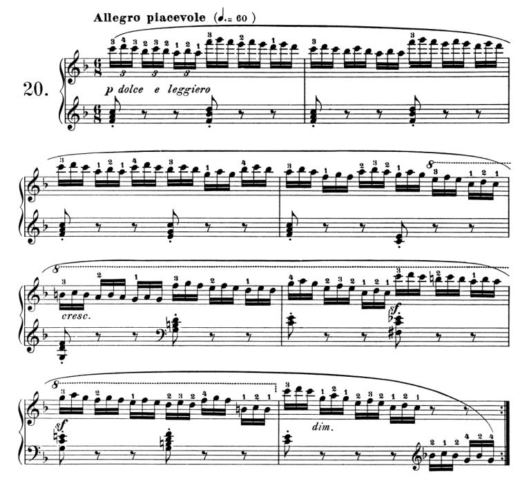 钢琴曲考级三级木偶戏曲谱_钢琴三级考级曲目曲谱(3)