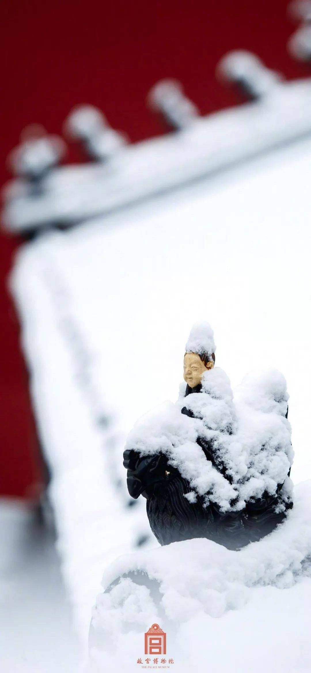 壁纸| 冬日故宫雪景手机壁纸,优雅大气