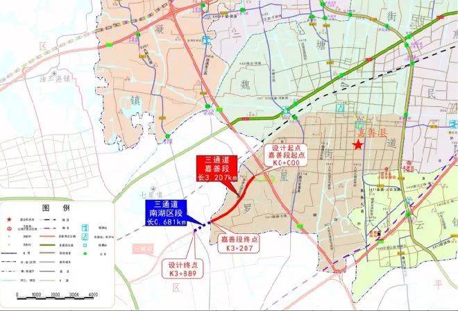 的道路嘉善到嘉兴市区现在好消息来啦分别是320国道和城西大道有两条