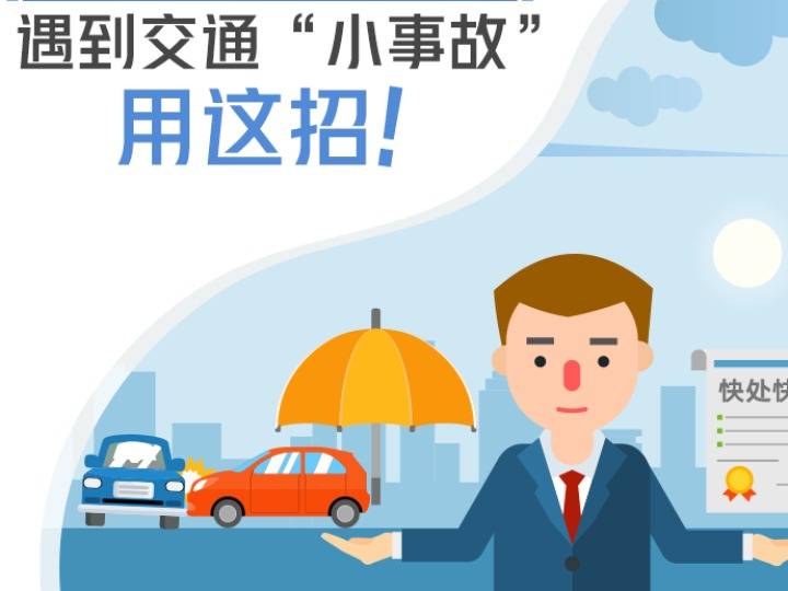 全国交通安全日|遇到交通“小事故”用这招！
