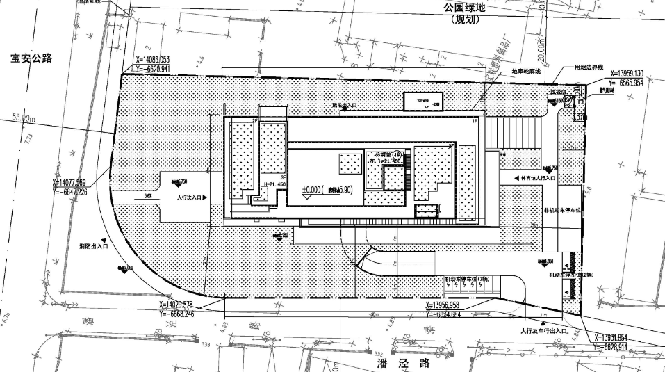 让我们一起先看看未来的"顾村体育馆"吧