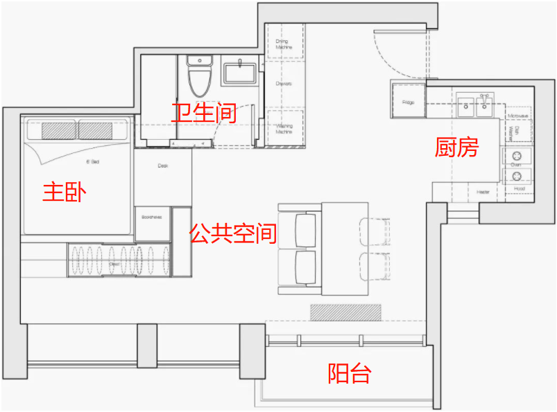 改造后全屋格局