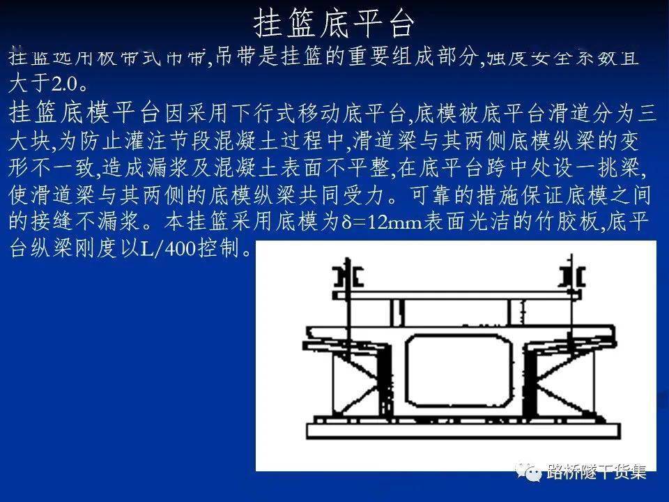 挂篮悬浇连续梁或连续刚构施工方法