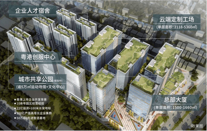 东莞城市更新项目集中开工投资22亿知荣天工智谷正式动工